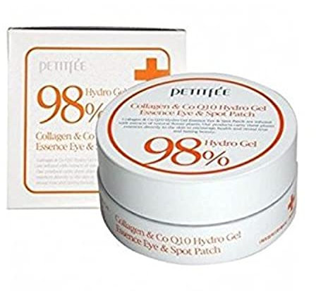 Petitfee 98% Hydro Gel Collagène & CoQ10 Hydrogel Eye Patch 60count