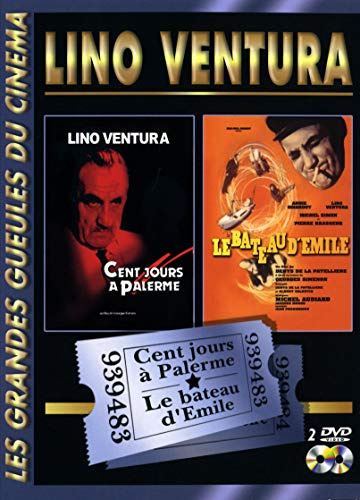 Coffret Lino Ventura 2 DVD : le Bateau Emile / Cent jours a palerme