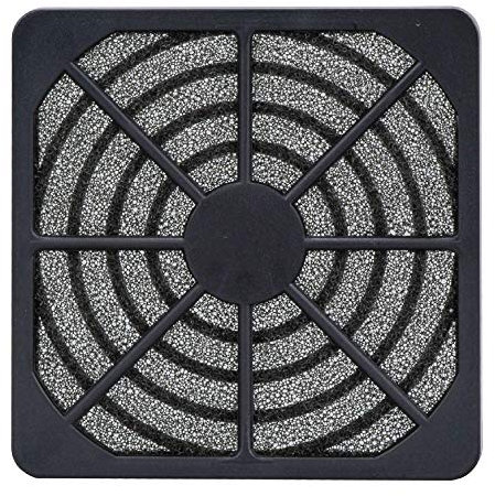 Akasa Washable Fan Filters | Computer Cooler Fan Dust Filter | Case Cover | Washable Dustproof Mesh | Fan Guard | Fan Grille | Black | 80mm | GRM80-30