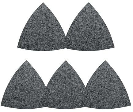 Fein 60 Grit Triangular Unperforated Sanding Sheet (Pack of 5)