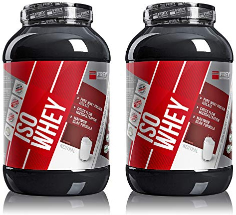 Frey Nutrition Iso Whey 2 x 2300g Dose 2er Pack Neutral