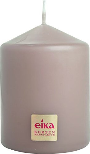 Stumpenkerze sand 80 x 60 mm