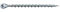 Spax, 0/1030/001/3,0/35/ /01, Vite universale, 3,0 x 35 mm, 1000 pezzi, testa svasata, Croce recesso Z, filo pieno, zincato blank A2J - 1081010300355