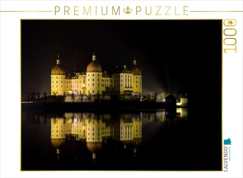 CALVENDO Puzzle Weihnachtszeit in Moritzburg | 1000 Teile Lege-Größe 64 x 48 cm Foto-Puzzle für glückliche Stunden