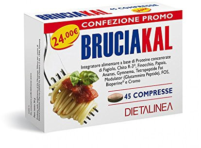 Gdp-General Dietet.Pharma 22904 Bruciakal Dietalinea Integratore Alimentare, 45 compresse