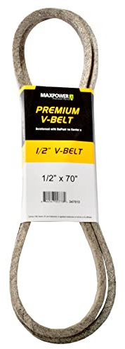 MAXPOWER Keilriemen 347513, Kevlar verstärkt, 1/2'' x 70'' - 4L700 - Aussenlänge L(a) 1780 mm.