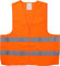 Unitec 73762 Warnweste DIN EN 471, Orange