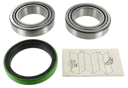 SKF Wheel Bearing Kit With Shaft Seal VKBA 1393 Rear Axle Position Outer Diameter 90 mm Height 111 mm Length 111 mm Width 84 mm - OE Quality