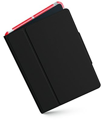 Logitech Big Bang Custodia Protettiva per iPad Air 1, Nero/Rosso