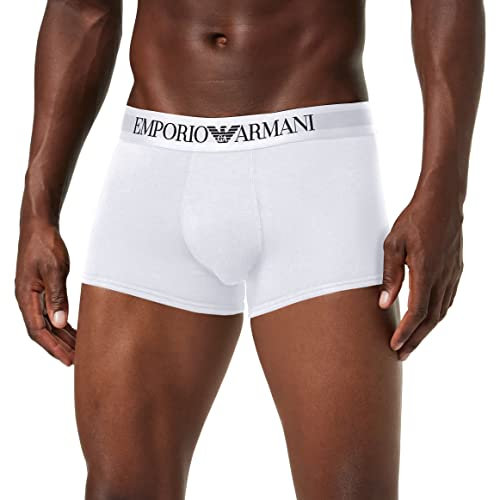 Emporio Armani Uomo Boxer Iconic Logoband Boxer, White Snow, M