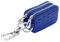 Esdrem, borsello per chiavi auto, custodia portachiavi con cerniera, borsellino unisex in vera pelle fatto a mano Blu Blue