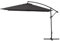 Parasol Lateral de jardín Aluminio Ilios 3 – Cuadrado – 3 x 3 m - Negro