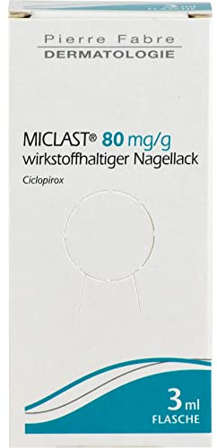 MICLAST 80 mg/g wirkstoffhaltiger Nagellack 3 ml