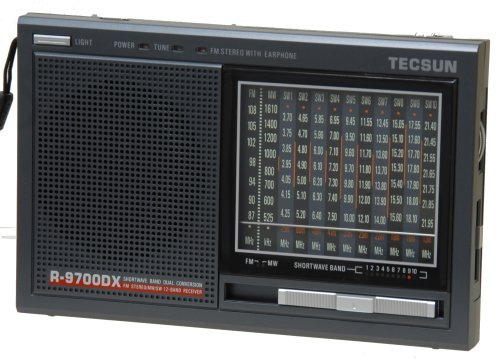 Tecsun r9700dx 12-Band doble conversión AM/FM Radio de onda corta