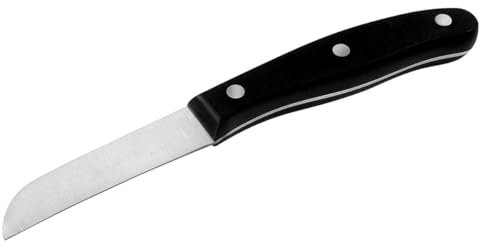 Nirosta patatero 18cm, cuchiilo para pelar, Cuchillo para Cortar Patatas 7,5/18CM. FIT, Aluminio, Negro, centimeters
