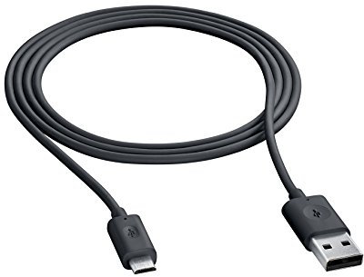 Nokia CA-190 Universal Micro USB Charging and Data Cable for Smartphones, Tablets and MP3 Devices - Black