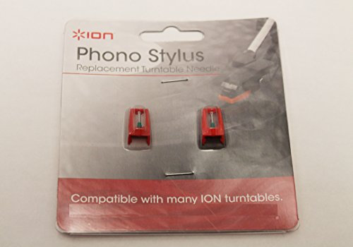 ION ICT09RS - Pack de 2 agujas de reemplazo para giradiscos