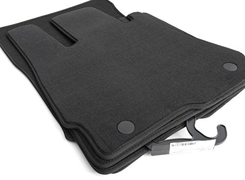Fußmatten S-Klasse W221 (Velours) Premium Matten Teppich Automatten Original Qualität 4-teilig Schwarz