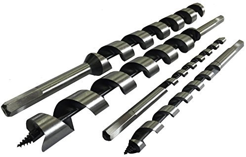 Weischer® - Schlangenbohrer 6 x 320 mm | Holzbohrer Spiralbohrer | 6-Kant-Schaft | Gewindespitze für präzise Bohrung | Weich- & Hartholz | stabiler & bruchfester Bohrer