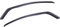 Audi 4M0072193 Windabweiser Vorne, 2-er-Satz