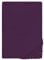 biberna 0077144 Spannbetttuch Feinjersey (Matratzenhöhe max. 22 cm), gekämmte Baumwolle, superweich 1x 180x200 cm > 200x200 cm dunkelviolett