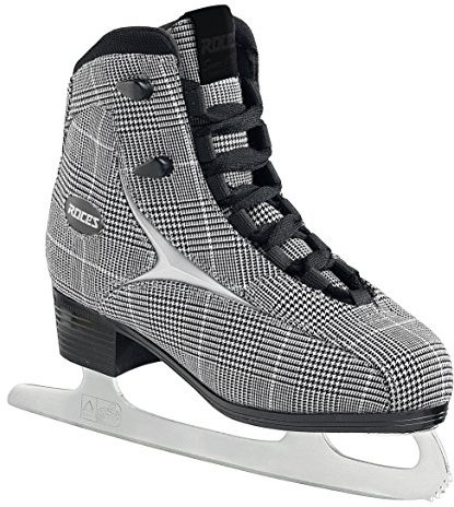 Roces Schlittschuhe Brits, schwarz/weiß/Silber, 35 EU