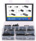 glarks 122pcs 2,54 mm Pitch DIP IC Sockets Lötversion Adapter Sortiment Kit (6/8/14/16/18/24/28/40 Pins)
