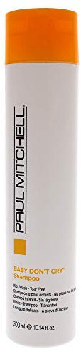 Paul Mitchell Baby Don’t Cry Shampoo - keine Tränen Shampoo für Kinder und Babys, sanfte tränenfreie Reinigung für die Kleinen, 300 ml