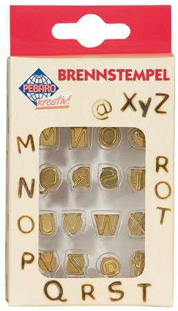 NEU Brennstempel Set Buchstaben, M-Z [Haushaltswaren]
