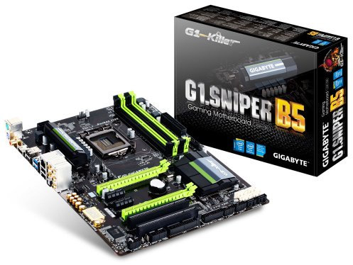 Gigabyte G1.Sniper B5 LGA 1150 (Socket H3) Intel® B85 ATX