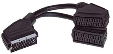 S-Conn - Cavo e doppia presa scart, 0,2 m VE=1 [PC]