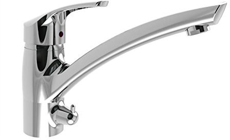 heinrichschulte Armatur GERMANIA mit Geräteanschluss in chrom / Wasserhahn / Einhebel - Mischer