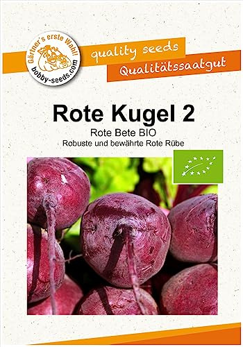 BIO-Gemüsesamen Rote Kugel 2 Rote Bete Portion