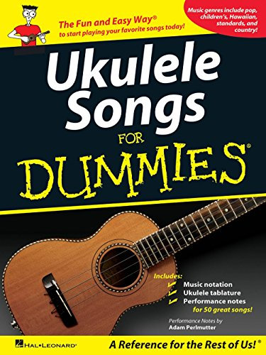 Hal Leonard Ukulele Songs For Dummies Songbook