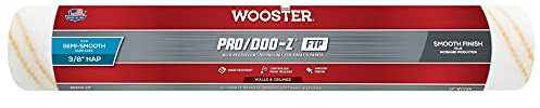 Wooster Brush RR666-18 Inch Pro Doo Z FTP Roller Cover, 3/8-Inch Nap, 18 Inch