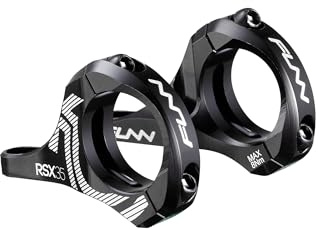 Funn RSX Direct Mount Stem for Dual Crown Fork, 35mm Clamp | CNC 6061 alloy, adjustable 45-50mm reach, for downhill, freeride and MTB, fits Surron, Talaria and similar E-bikes