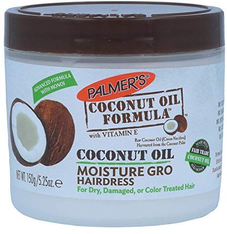 3x Palmers Palmer's Coconut Oil Formula Moisture Gro Shining Hairdress 150g (insgesamt - 450g)