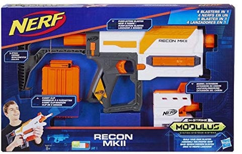 NERF Hasbro B4616EU4 - N-Strike Elite Modulus Recon MKII Blaster, Spielzeugblaster