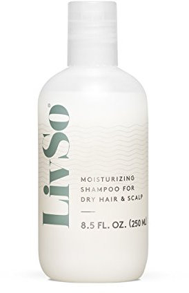 LivSo Moisturizing Shampoo - Dermatologe Erstellt - Befeuchtet Haar und Kopfhaut - Natürlich gewonnen - Frisches Gefühlsprodukt - Ein bisschen LivSo reicht weit
