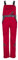 Planam Highline Herren Latzhose rot Schiefer schwarz Modell 2336 Größe 94