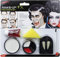 Smiffys Vampir Make-up Set, mit Fangzähnen, Schwamm, Gesichtsfarbe und Blut in Tube