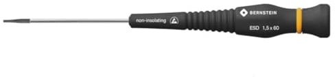 Bernstein Werkzeug Schraubendreher, 40 x 1,5 mm mit ableitfähigem Heft, 4-603
