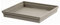 EDA - Soucoupe Carrée TOSCANE 32,6 x 32,6 x 4,9 cm - pour Pots de Fleurs Carrés TOSCANE 39 x 39 cm - Taupe