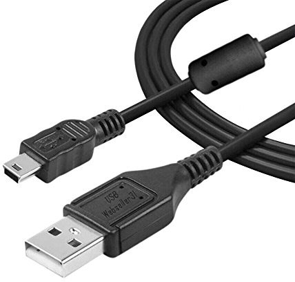 WEBSELLER31 USB DATA PHOTO TRANSFER CABLE FOR Canon EOS 1200D Digital SLR + 18-55mm + Tamron 70-300mm Lenses TRANSFER PHOTO TO MAC OR PC FROM CAMERA