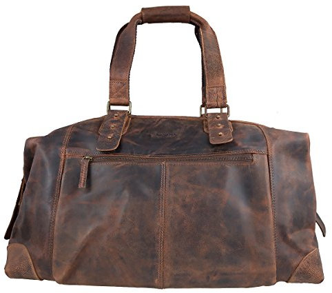 Greenland Nature Classic Weekender Reisetasche Leder 54 cm