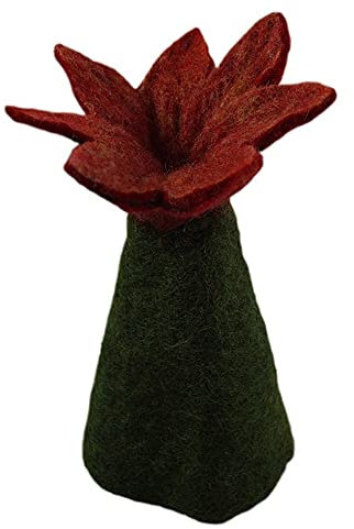 musimon Eierwärmer aus Filz grün