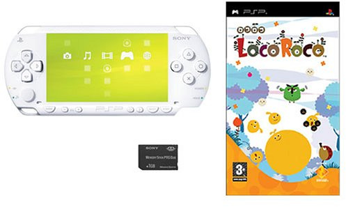 Console PSP Giga Pack White+Loco Roco