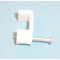 Kabel-Tex Flachkabel-Clips 100 Pack für 1mm doppelt & White Erde