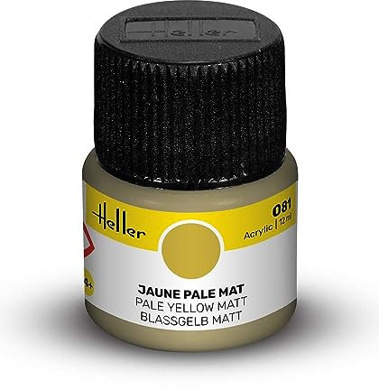 Heller - 9081 - Maquette - Jaune Pale Mat