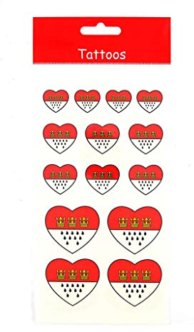 Tattoos Köln Wappen Herzform